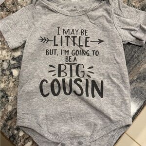 Gray Big Cousin Bodysuit